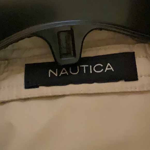 Nautica Men’s Down Puffer Coat, Red with Blue, Size L - Picture 9 of 9